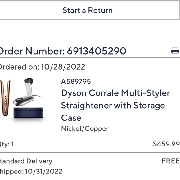 Dyson Corrale Multi Styler Straightener - Picture 2 of 4